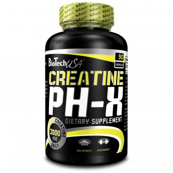 BioTech Creatine ph-x 90 капсул