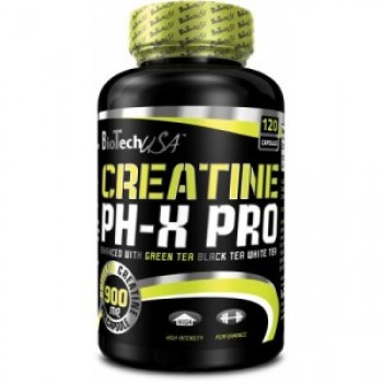 BioTech Creatine ph-x PRO 120 капсул