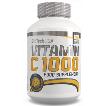 BioTech VITAMIN C1000 ROSE+Bifoflamin 100 таблеток
