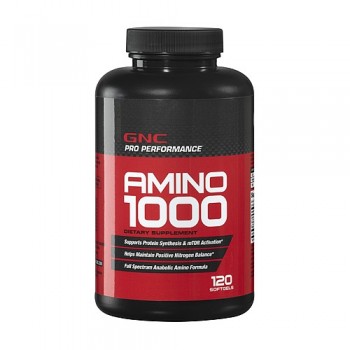 GNC AMINO 1000 120 капсул