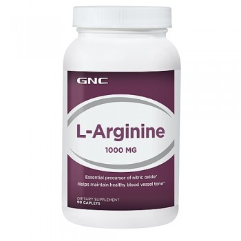 GNC L-ARGININE 1000 90 капсул