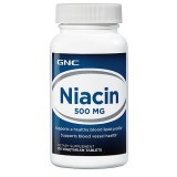 GNC NIACIN 500 100 капсул