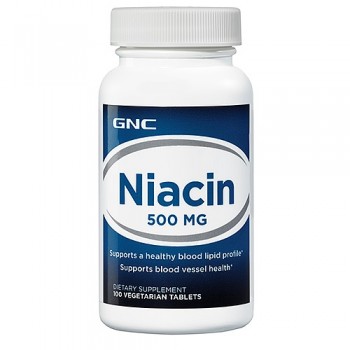 GNC NIACIN 500 100 капсул