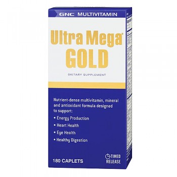 GNC ULTRA MEGA GOLD 180 капсул