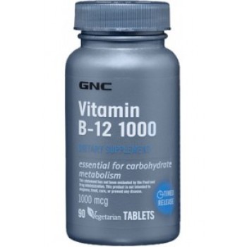 GNC VIT B-12 1000 90 капсул