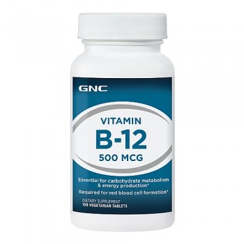 GNC VIT B-12 500 100 капсул