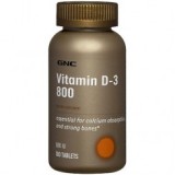GNC VITAMIN D-3 800 180 капсул
