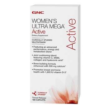 GNC WOMENS ULTRA MEGA 180 капсул
