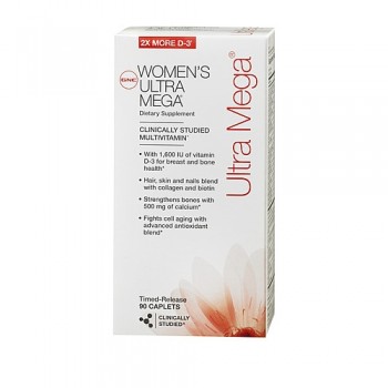 GNC WOMENS ULTRA MEGA 90 капсул