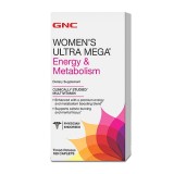 GNC WOMENS ULTRA MEGA ENERGY  METABOLI 180 капсул