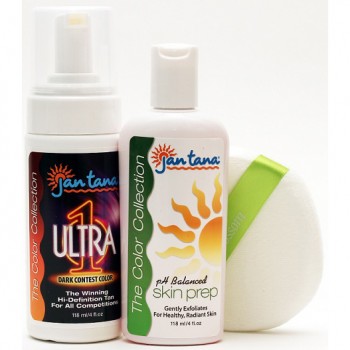 Jan Tana Грим Ultra 1 Color (грим 118 мл+губка)