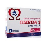 Olimp Omega 3 (45%)  + vit E 120 капсул