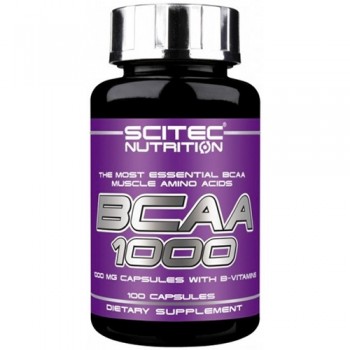 Scitec BCAA 1000 100 капсул