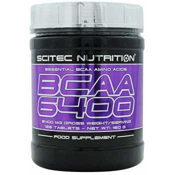 Scitec BCAA 6400 125 таблеток