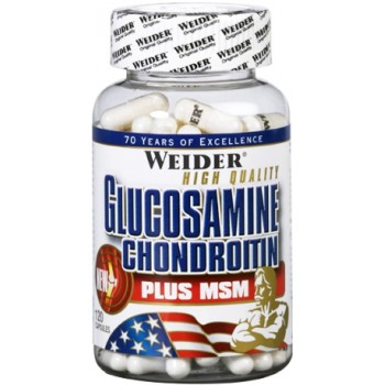 Weider Glucosamine Chondroitin plus MSM 120 капсул