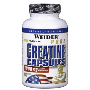 Weider Pure Creatine Capsules 100 капсул