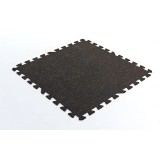 Коврик-пазл под тренажер резиновый 100x100x0,6см